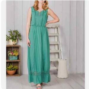 Matilda Jane Down In The Valley Maxi Dress Sz S